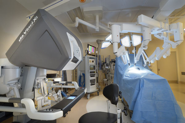 Robotic Surgery Suite at Saratoga Hospital